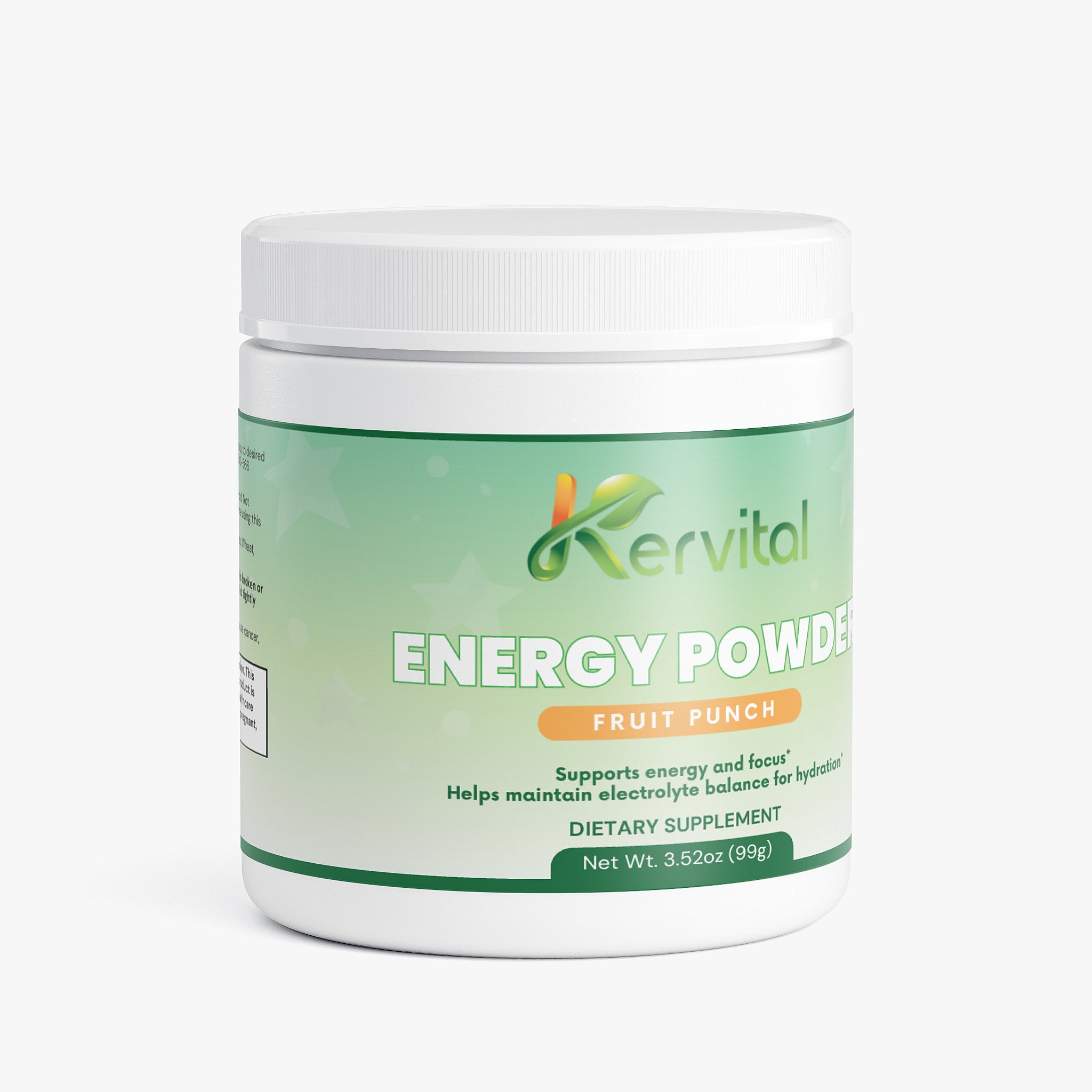 Kervital Energy Powder (Fruit Punch)