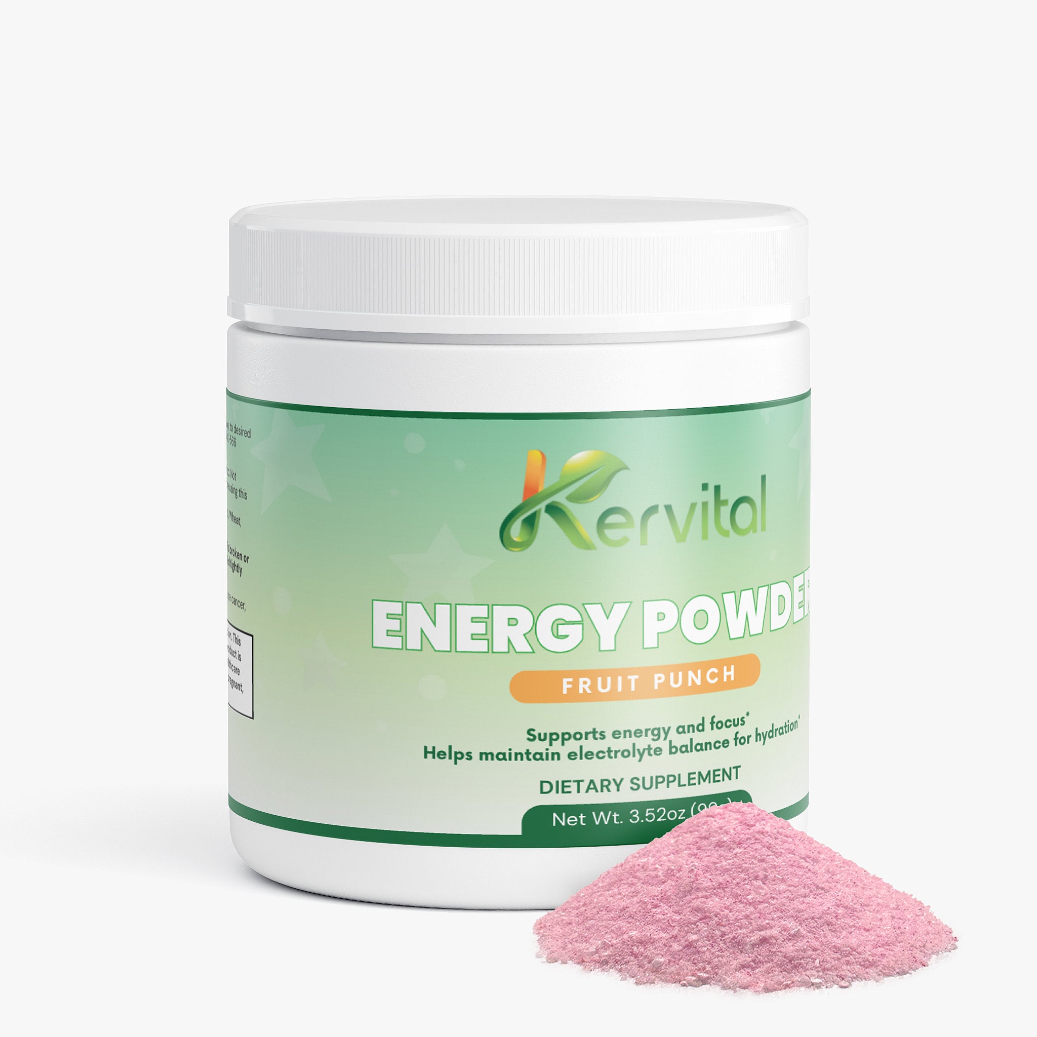 Kervital Energy Powder (Fruit Punch)