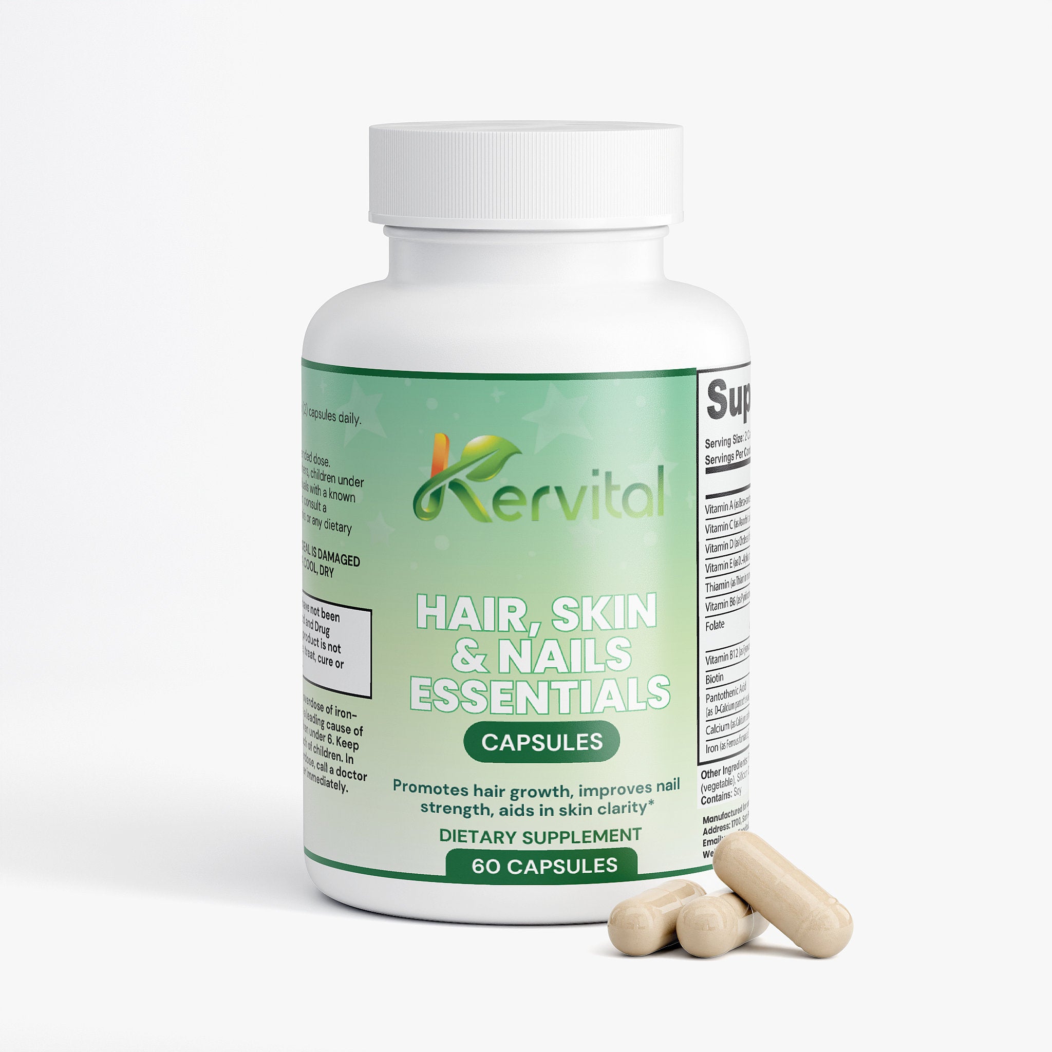 Kervital Hair, Skin and Nails Essentials
